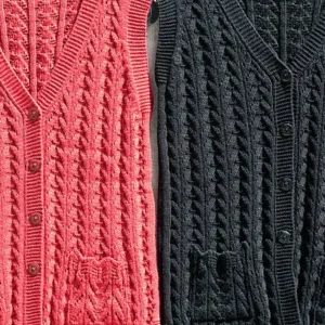 Cable Knit Vest